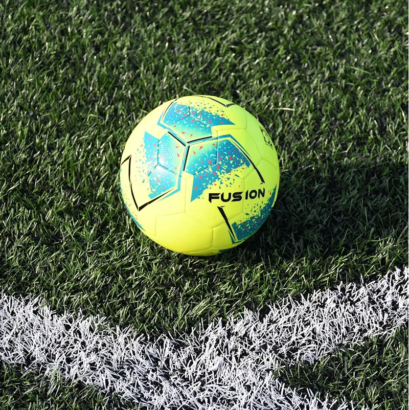 Precision Training Fusion IMS Training Ball Fluo Yellow/Teal/Cyan/Red Size 4-3